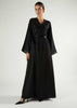 Black Wrap Abaya