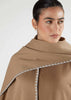 High Neck Abaya Coffee