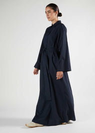 Oversized Shirted Maxi Navy