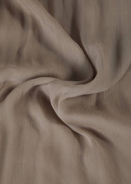 Beige Chiffon Silk Hijab
