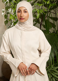 Bell Sleeve Maxi Off White