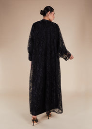 Black Lace Kimono - Final Sale