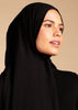 Premium Black Modal Hijab