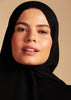 Premium Black Modal Hijab