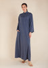 Blue Collared Abaya - Final Sale
