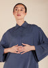 Blue Collared Abaya - Final Sale