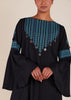 Blue Heriz Abaya