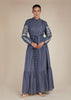 Boho Denim Tiered Maxi - Final Sale