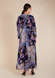 Botanical Blue Maxi - Final Sale