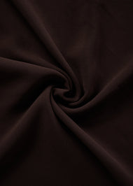 Brown Crepe Hijab