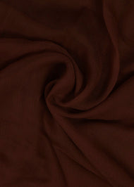 Chestnut Chiffon Silk Hijab