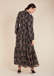 Camo Tiered Maxi - Final Sale
