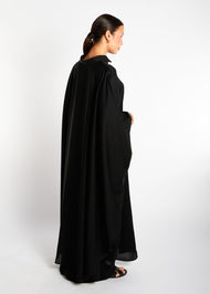 Cape Abaya Black