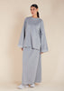 Casual Skirt and Top Co-Ord Grey - Final Sale