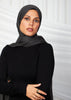 Charcoal Wool Modal Hijab