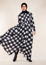 Chess Maxi Dress