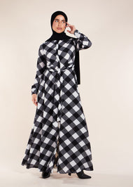 Chess Maxi Dress