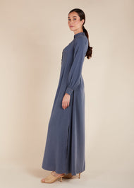 Classic Shirt Maxi Blue