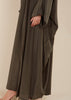 Raw Henna Open Abaya - Final Sale