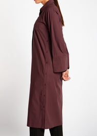 Cotton Cord Shirt Dress - Final Sale