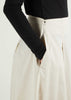 Cotton Poplin Skirt Cream