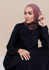 Crochet Flare Abaya Black | Abayas | Aab Modest Wear