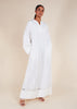 Crochet Maxi Dress White