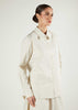 Cropped Cotton Top Cream