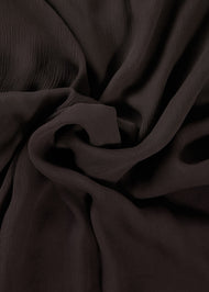 Dusky Brown Ombre Chiffon Silk Hijab