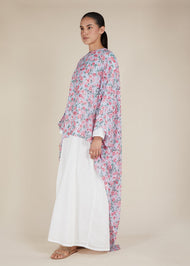 Ditsy Rose Cape
