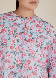 Ditsy Rose Cape