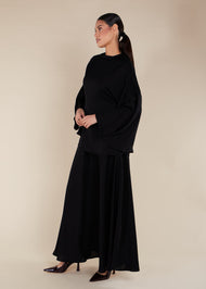 Dolmen Top Black - Final Sale