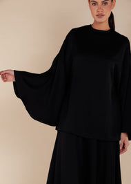 Dolmen Top Black - Final Sale