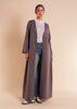 Longline Coat Grey