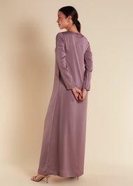 Crinkle Cut Maxi Dusty Taupe - Final Sale
