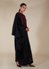 Floaty Tatreez Kaftan Black