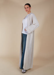 Linen Open Jacket - Final Sale