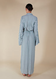 Bold Sage Drawstring Maxi - Final Sale