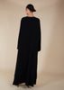 Layered Abaya Black