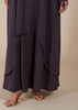 Layered Abaya Mauve