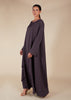 Layered Abaya Mauve