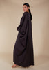 Butterfly Abaya Taupe