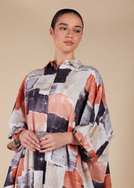 Saltillo Shirted Kaftan