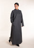 Winter Warmers Abaya Charcoal