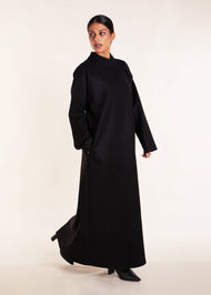 Winter Warmers Abaya Black