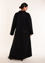 Winter Warmers Abaya Black