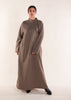 Winter Warmers Abaya Bisque - Final Sale