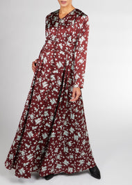 Hibiscus Maxi Dress | Modest Maxi Dress | Aab Modest Wear