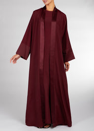 Loose Fit Kimono Plum | Modest Kimono | Aab Modest Wear