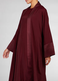 Loose Fit Kimono Plum | Modest Kimono | Aab Modest Wear